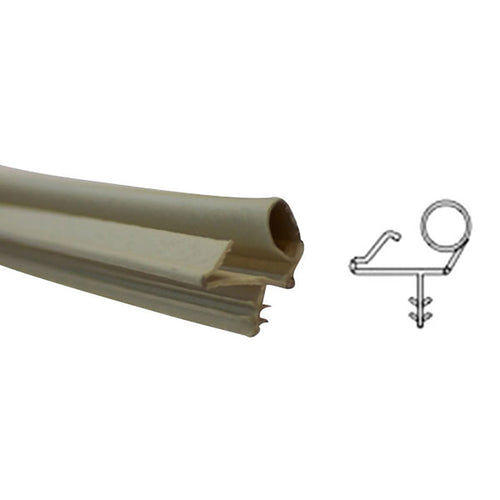 Marvin Casement Window, Bulb Weather strip, Jamb - 84 inch - Beige - Marvin Casement Window, Bulb Weather strip, Jamb - 84 inch - Beige