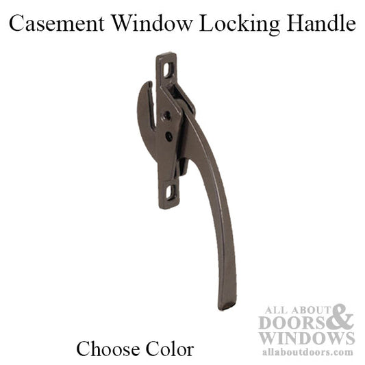 Casement Window Universal Locking Handle, 2-3/8, Choose Color