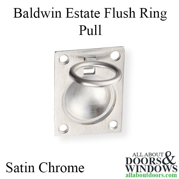 Estate Flush Ring Pull, 1-7/8