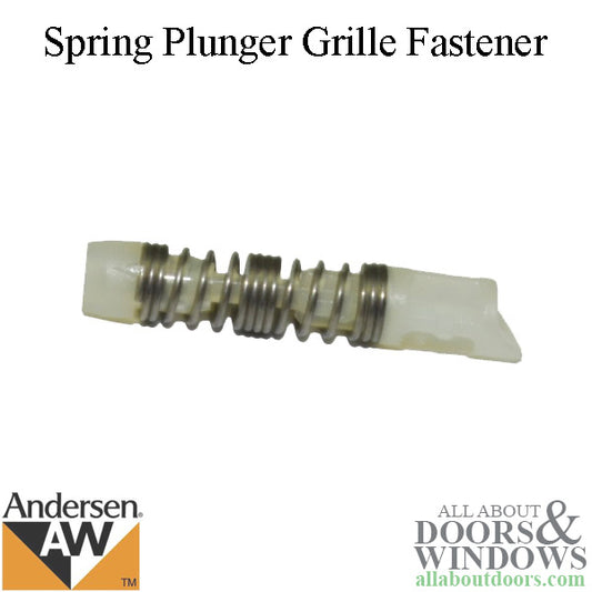 Andersen Spring Plunger Grille Fastener