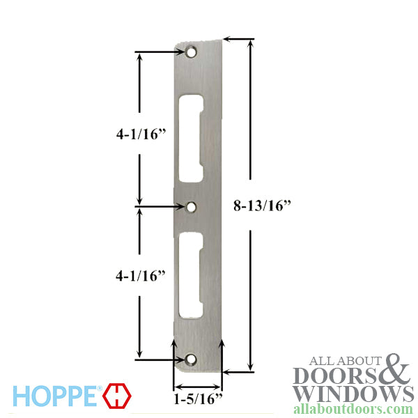 Latch & Deadbolt Strike Plate - Latch & Deadbolt Strike Plate