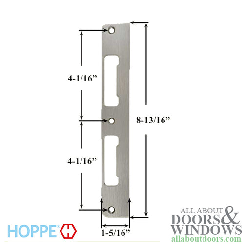 Latch & Deadbolt Strike Plate - Latch & Deadbolt Strike Plate