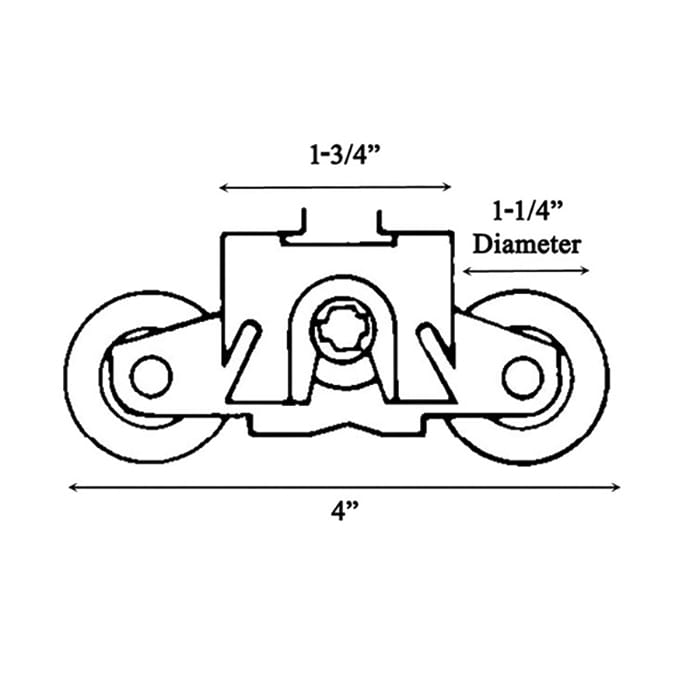 Andersen Window - Frenchwood Gliding Door - Tandem Roller - 1998 to Present - Andersen Window - Frenchwood Gliding Door - Tandem Roller - 1998 to Present