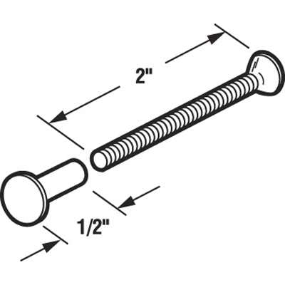 Post & Screws, Binder 2 inch - Black Thru-Bolt - Post & Screws, Binder 2 inch - Black Thru-Bolt