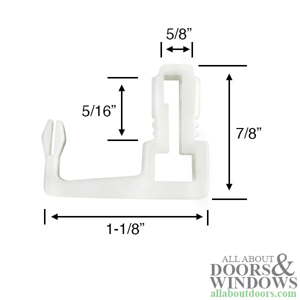 Keller Corner Guide for Shower Doors - Keller Corner Guide for Shower Doors