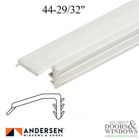 Andersen Casement and Picture Window Vinyl Bead for 1" Insulated Glass 44-29/32" - White