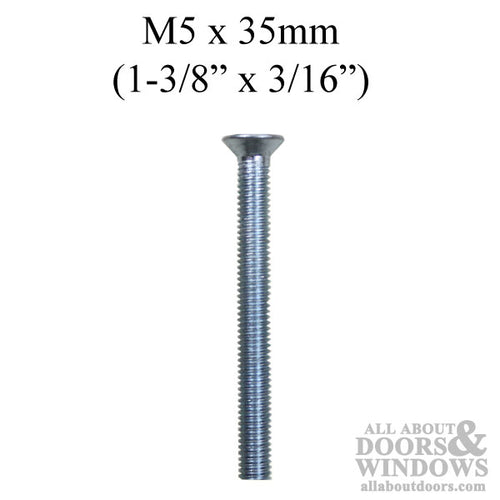 M5 x 35mm Countersunk Screw, Inside and Outside Operation - M5 x 35mm Countersunk Screw, Inside and Outside Operation