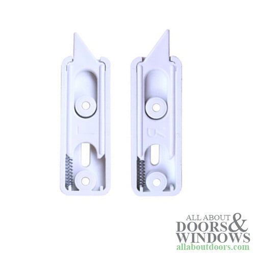 Tilt Latch - Vinyl Window Tilt Latch Hardware, Vinyl - White - Pair - Tilt Latch - Vinyl Window Tilt Latch Hardware, Vinyl - White - Pair