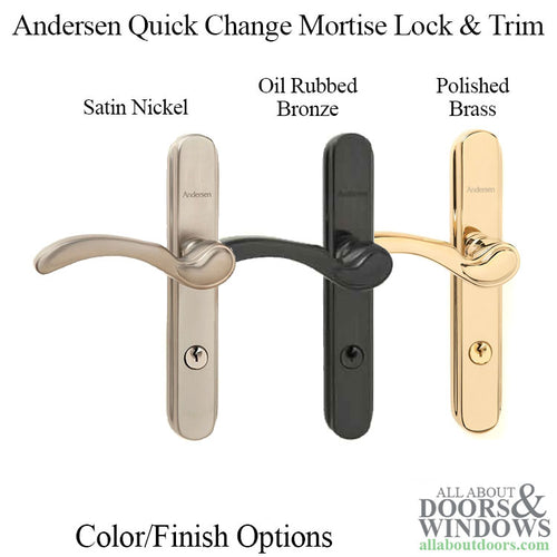 Andersen/Emco Mortise Lock Handleset Replacement for Doors Made After 2004 - Andersen/Emco Mortise Lock Handleset Replacement for Doors Made After 2004