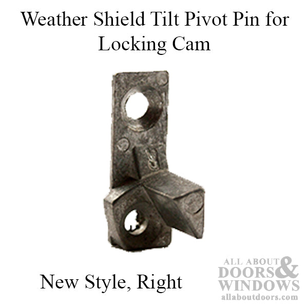 Weather Shield Tilt Pivot Pin for Locking Cam, New Style - Weather Shield Tilt Pivot Pin for Locking Cam, New Style