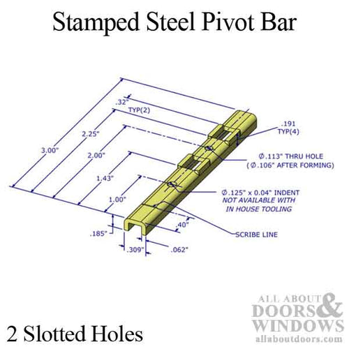 Pivot Bar, 3 