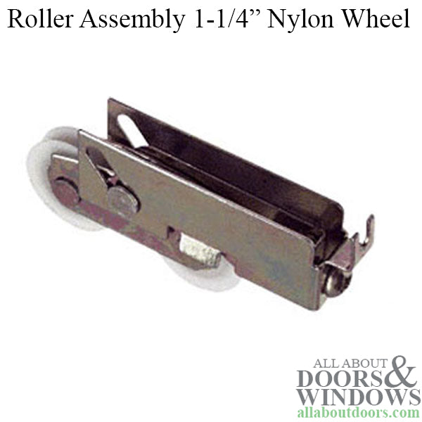 1-1/4 Tandem Roller Assembly, Nylon Ball Bearing - 1-1/4 Tandem Roller Assembly, Nylon Ball Bearing