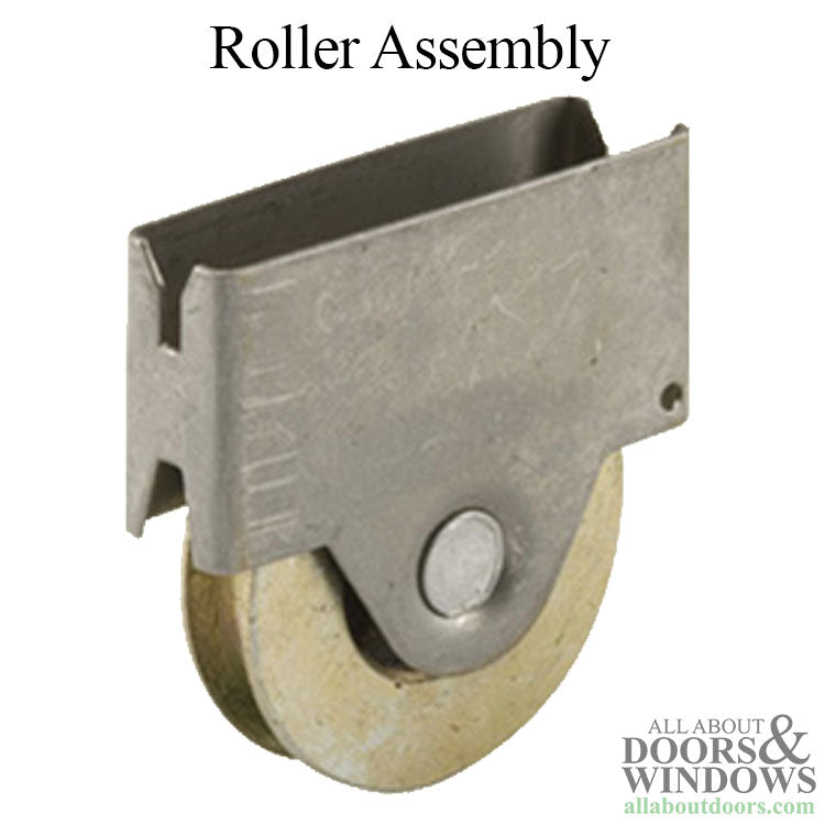 Roller Assembly with 1 Inch Steel Wheel for Sliding Screen Door - Roller Assembly with 1 Inch Steel Wheel for Sliding Screen Door