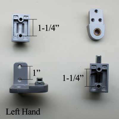 Store Front Commercial Doors Pivot Hinge - Choose Color - Store Front Commercial Doors Pivot Hinge - Choose Color