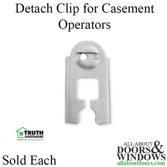 Detach Clip for Truth Casement Operators