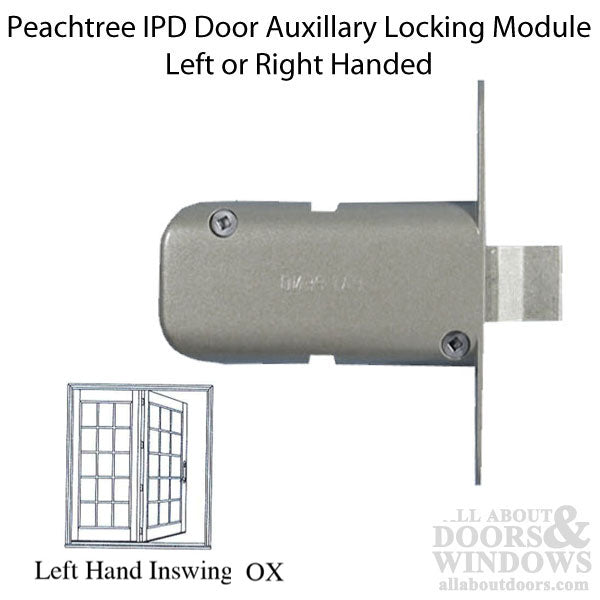 Peachtree IPD Auxillary Lock Module - OX - LHIS - Peachtree IPD Auxillary Lock Module - OX - LHIS