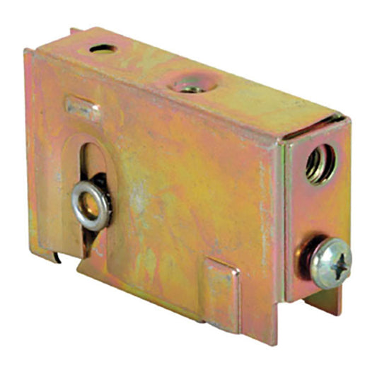 Sliding Door Roller Assembly with Adjustable Steel Plain Back Housing 1.25 Inch Steel Ball Bearing Wheel Diameter