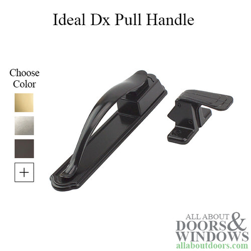 Ideal DX Deluxe Pull Handle, Storm Door - Choose Color - Ideal DX Deluxe Pull Handle, Storm Door - Choose Color