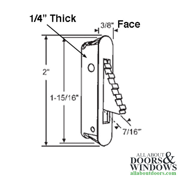 Vent Stop Latch / safety night lock, Vinyl Window - Vent Stop Latch / safety night lock, Vinyl Window