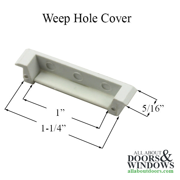 Weep Hole Cover - Choose Color - Weep Hole Cover - Choose Color