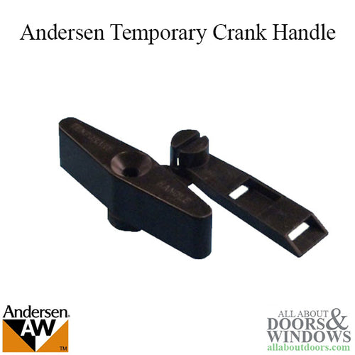 Andersen Window Temporary Crank Handle For Enhanced Casement Window  Plastic Crank Handle - Andersen Window Temporary Crank Handle For Enhanced Casement Window  Plastic Crank Handle