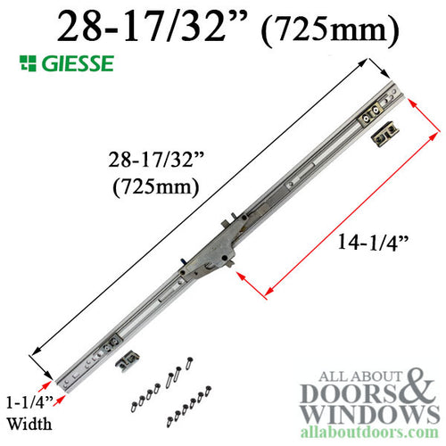 Giesse phase 1 OS Operator Mechanism 28-1/2