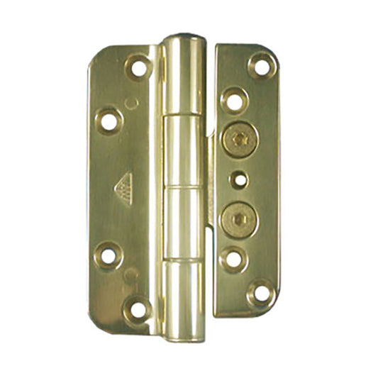 Discontinued - Andersen 1992-2005 Frenchwood door Hinge - Left Hand - Bright Brass