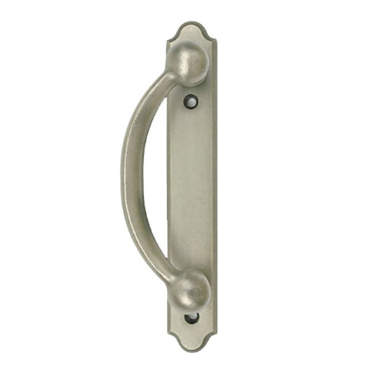 Andersen Frenchwood Gliding Door Handle - Encino - LH Interior/RH Exterior - Distressed Nickel