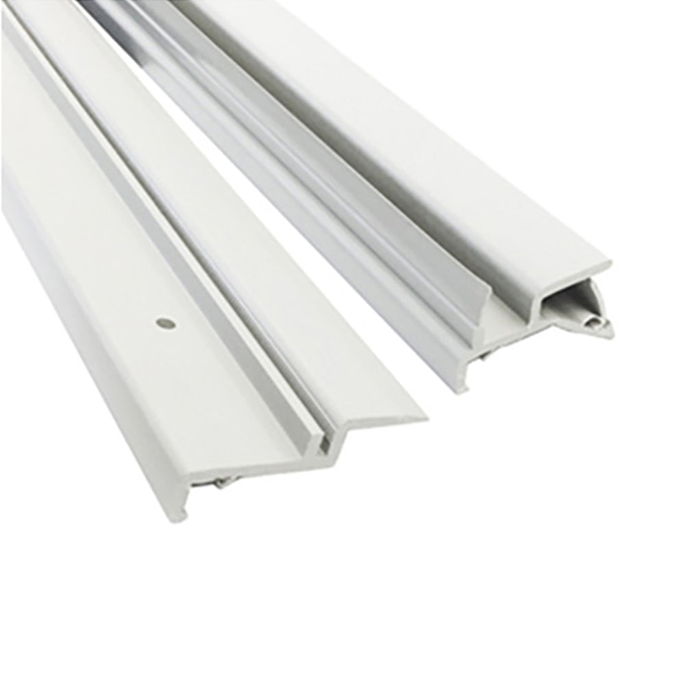 Complete Weatherstrip Set, 8 ft, White - Complete Weatherstrip Set, 8 ft, White