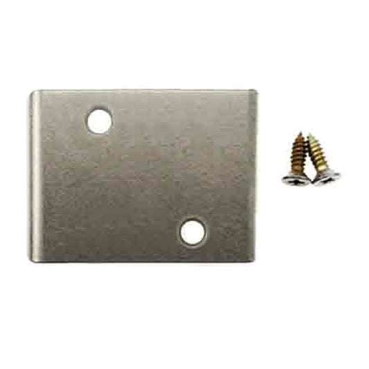 Andersen Jamb Strike Extender, 3" - Distressed Nickel