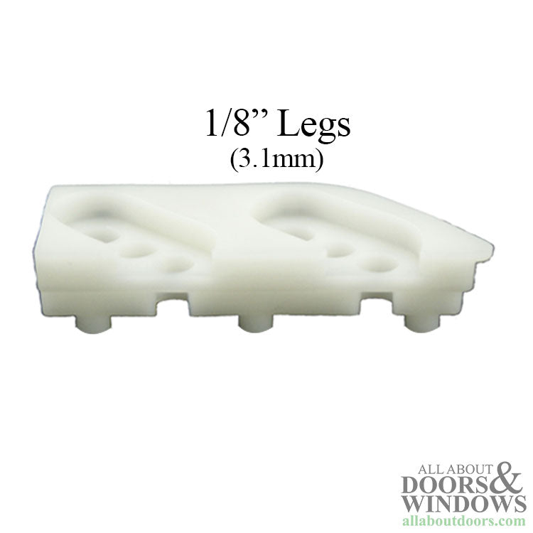 Truth Multipoint Window Lock Keeper Right Hand White - Truth Multipoint Window Lock Keeper Right Hand White