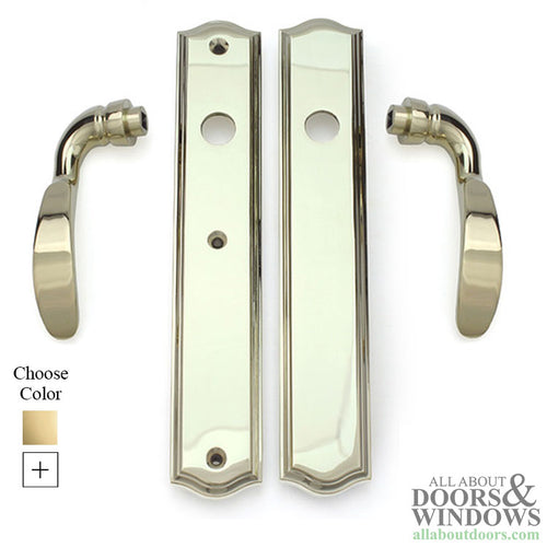Neuma Passage Handle Set for Hinged Patio Doors No Key No Thumb Turn - Neuma Passage Handle Set for Hinged Patio Doors No Key No Thumb Turn