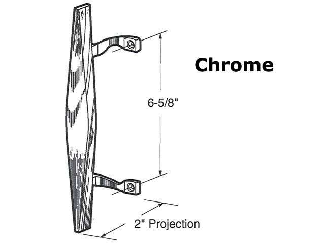 Wood Pull Handle 6-5/8