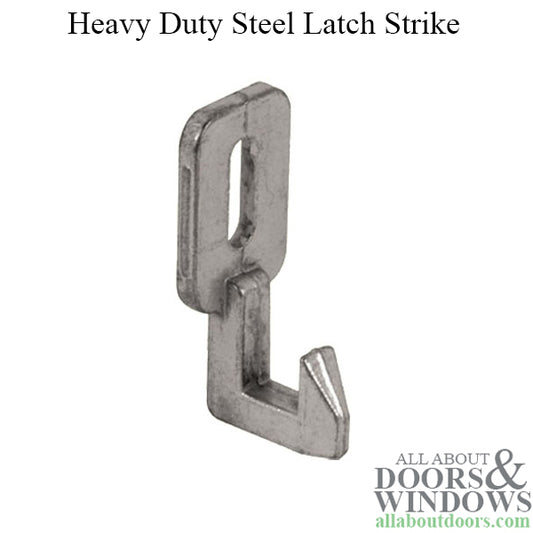 Heavy Duty 1-7/16 Inch Steel Latch Strike for Sliding Screen Door