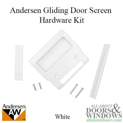 Screen Hardware Kit, Andersen - White - Screen Hardware Kit, Andersen - White