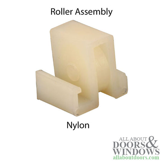 Roller Assembly (Flat) - Sliding Windows, Nylon