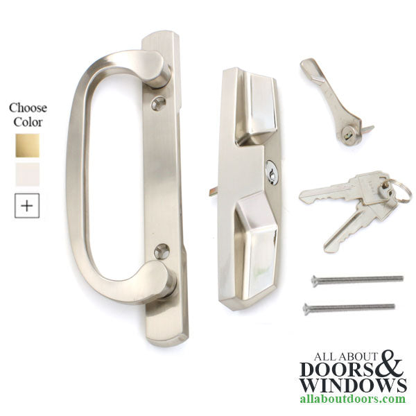 Patio Door Handle Set, 1-1/2