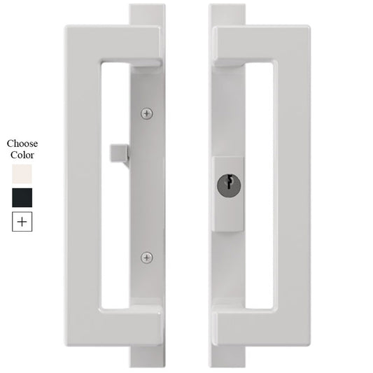 Amesbury Truth Door Handle For Sliding Patio Doors Modern Contemporary Keyed Sliding Door Handle