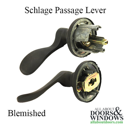 Blemished - Schlage Champagne FA10 Passage Leverset - ORB - Blemished - Schlage Champagne FA10 Passage Leverset - ORB