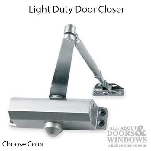 Door Closer # 2 Light Duty - Dual Valve - Choose Color - Door Closer # 2 Light Duty - Dual Valve - Choose Color