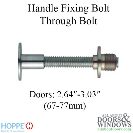 Hoppe Handle Fixing Bolt for Through Bolt Pull Handles