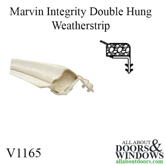 Marvin Integrity Double Hung Sill Foam Weatherstrip, 150"