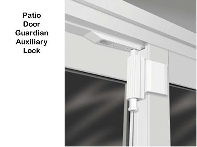 Door Guardian Auxiliary Lock for Sliding Glass Door - Door Guardian Auxiliary Lock for Sliding Glass Door