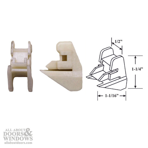 Amesbury Truth Bottom Shoe Bracket for Channel Balance For Double Hung and Single Hung Windows - Amesbury Truth Bottom Shoe Bracket for Channel Balance For Double Hung and Single Hung Windows