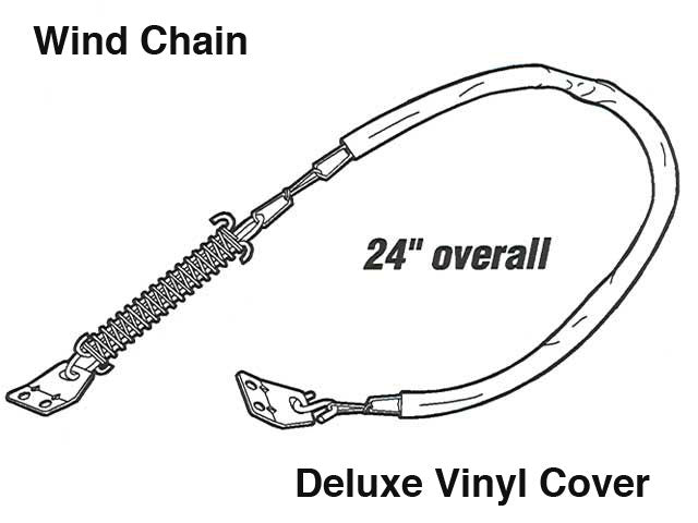 Deluxe Vinyl Cover Wind Chain - Deluxe Vinyl Cover Wind Chain