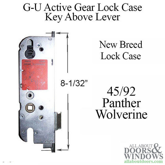 G-U Active Gear Lock Case Only 45/92/8 Wolverine/Panther