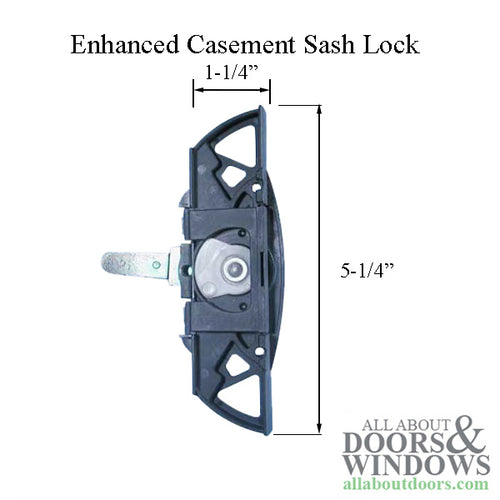 Andersen  Sash Lock For Casement Windows Perma-Shield Enhanced Casement Lower Right Sash Lock - Andersen  Sash Lock For Casement Windows Perma-Shield Enhanced Casement Lower Right Sash Lock