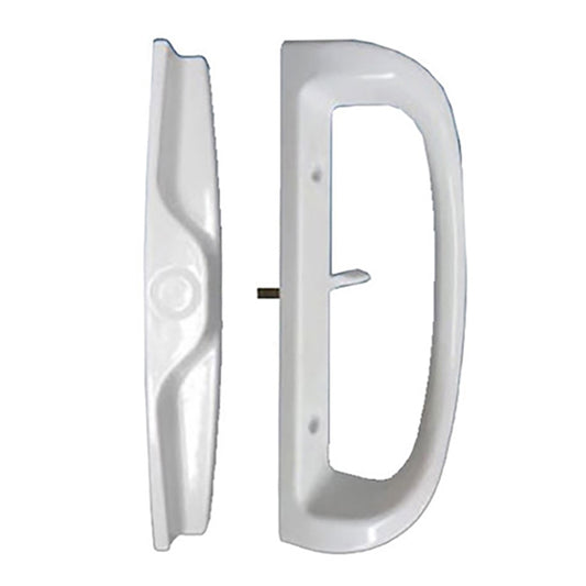 Sliding Patio Door Handle Non-Keyed Adjustable Thumb Turn Powder Coat Finish