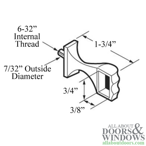 Towel Bar Bracket Pair, One Stud - Brass - Towel Bar Bracket Pair, One Stud - Brass
