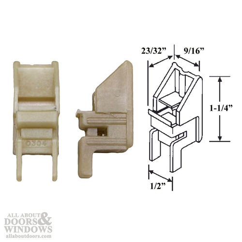 Top Shoe Bracket for Channel Balance - Top Shoe Bracket for Channel Balance